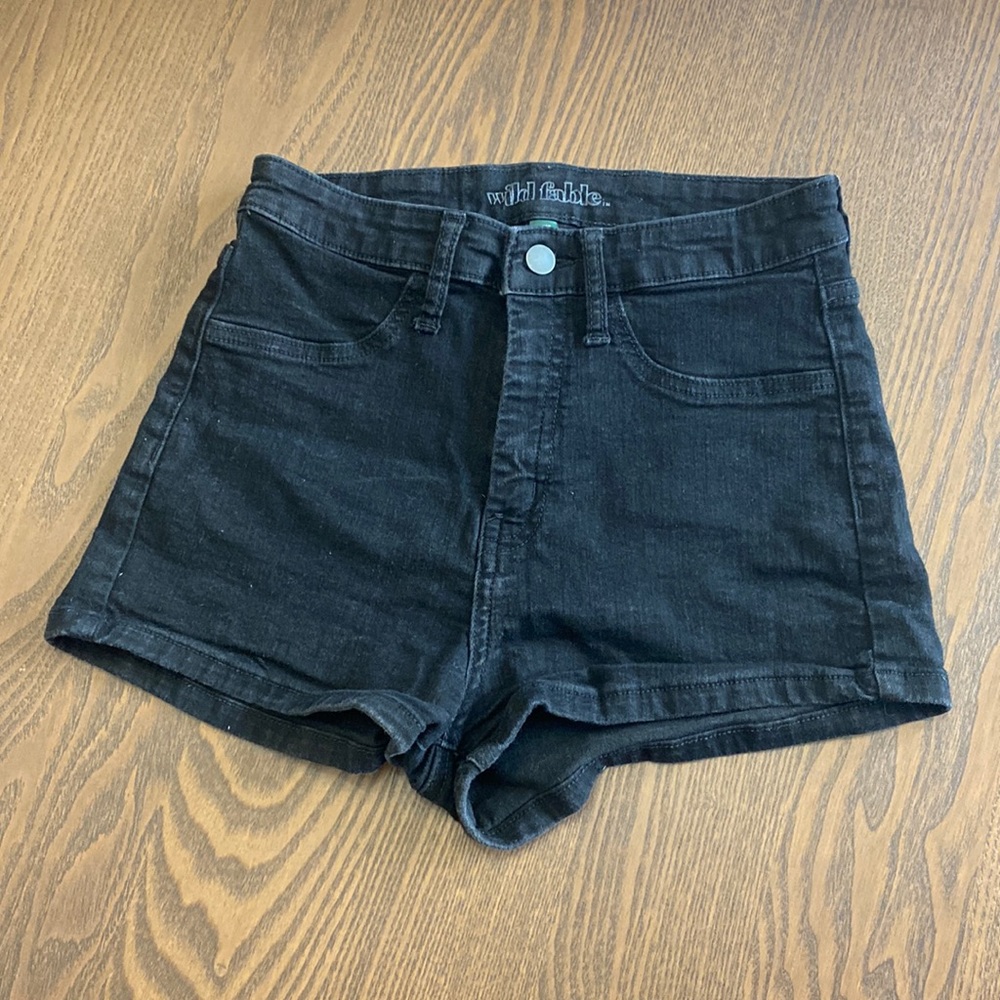 Black shorts